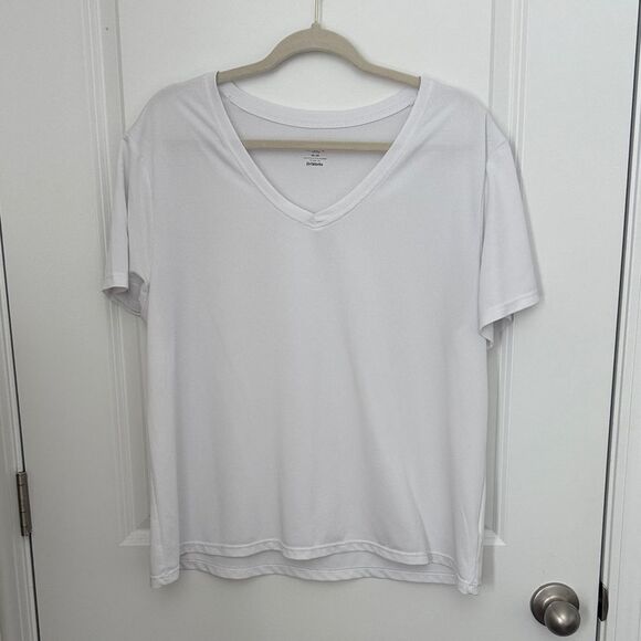 Athletic Works Classic White Short Sleeve Tee - Picture 1 of 3